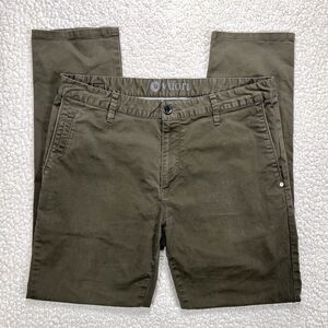 Vuori Cruise Chino Pants Men’s 33x30 Olive Stretch Performance Smart Casual